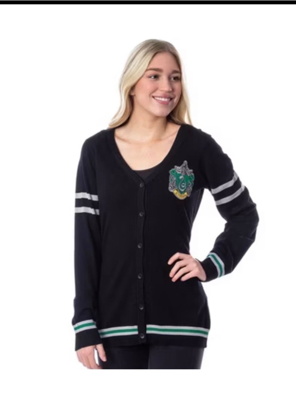 Harry Potter Slytherin Cardigan